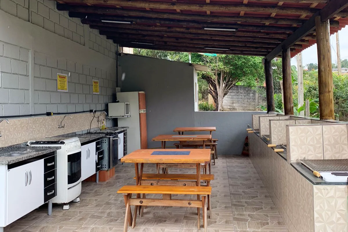 Churrasqueiras área de camping