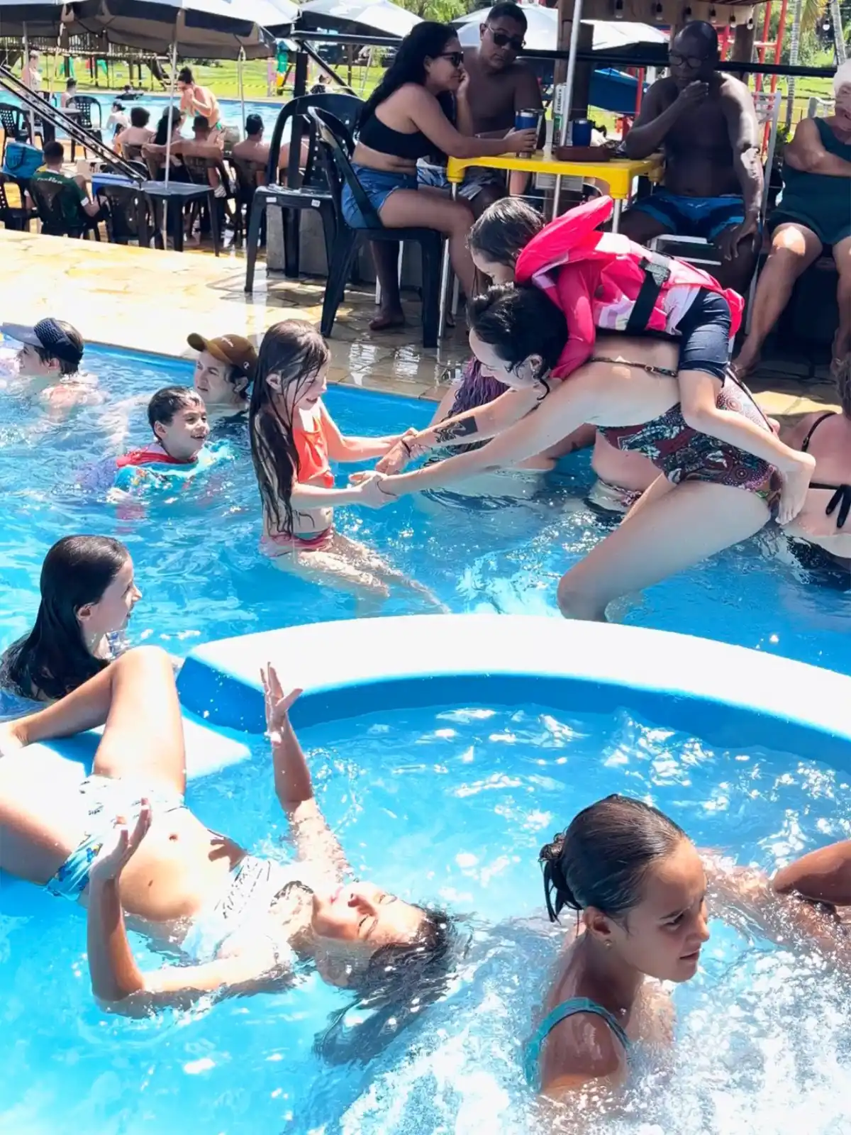 Família no Park dos Lagos